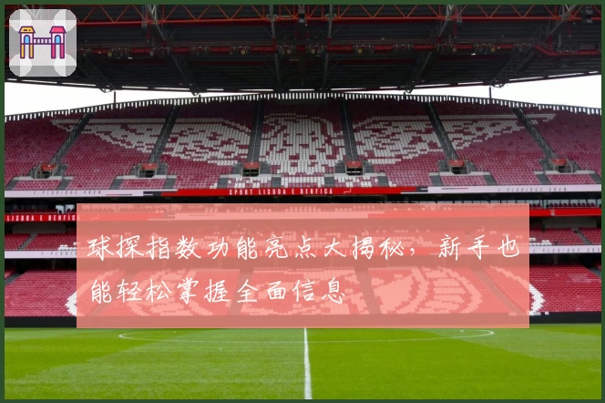 球探指数功能亮点大揭秘，新手也能轻松掌握全面信息